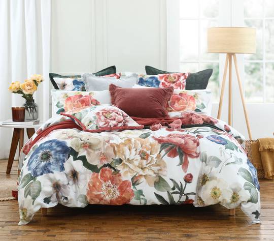 MM Linen - Blooming Duvet Set/Cushion